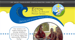 Desktop Screenshot of egtonceprimary.org